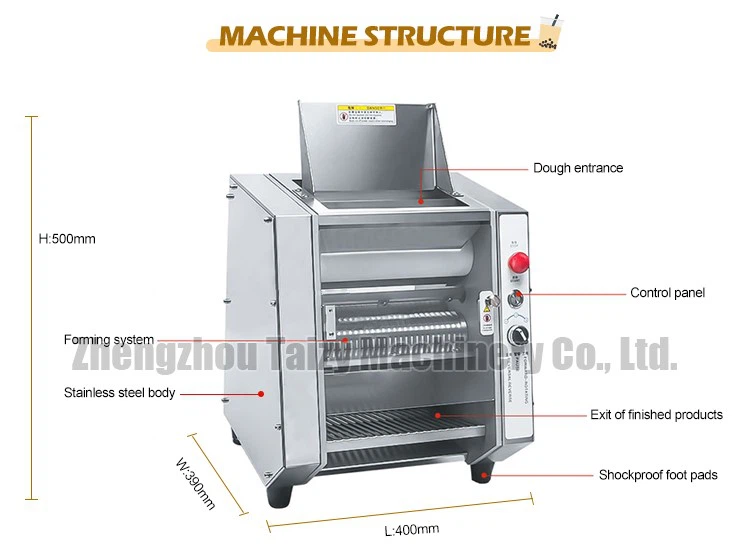 Tapioca Pearl Machine Product Dimensions Tapioca Pearl Machine Product Dimensions