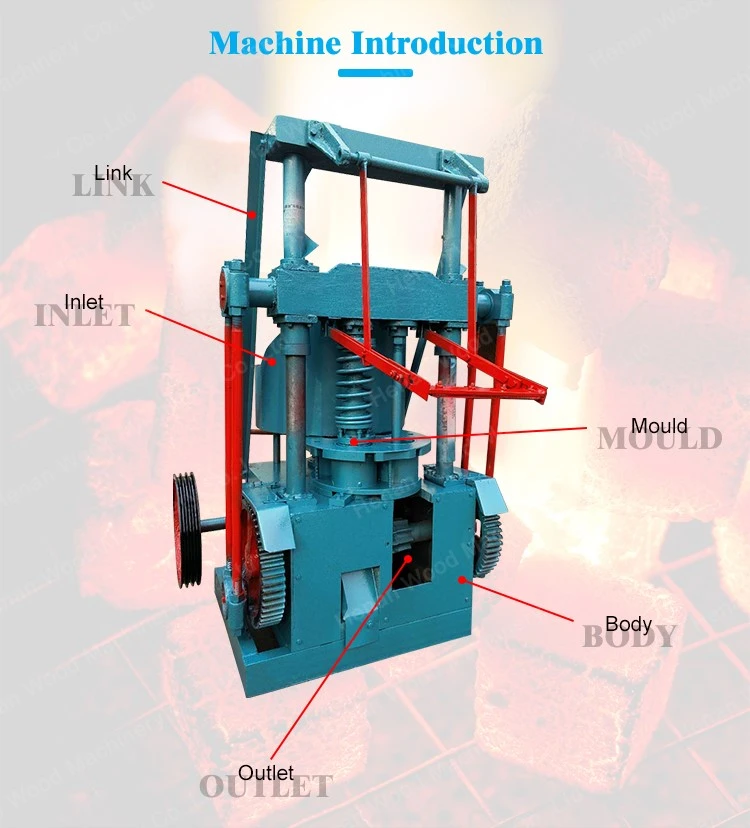 Coal briquette making machine Coal briquette making machine
