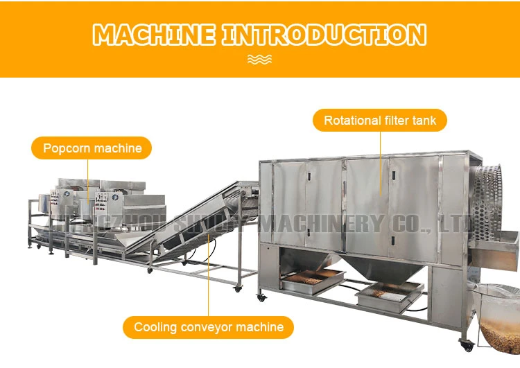 popcorn production line popcorn production line