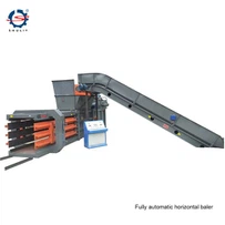 Lárétt vökvapressa vél