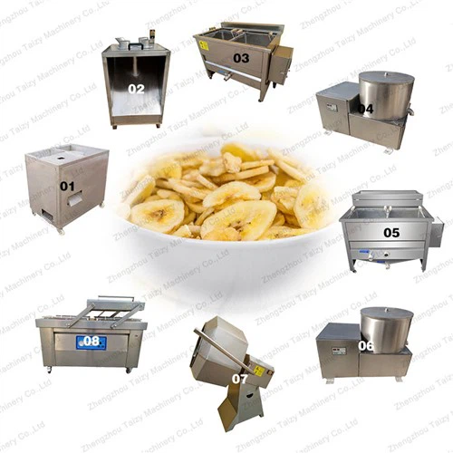 Plantain Chips framleiðslulína