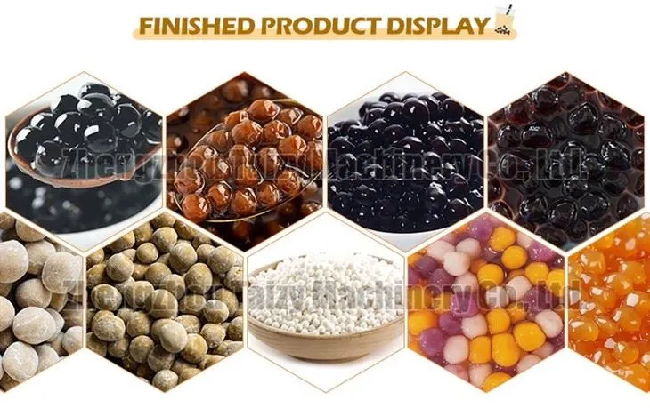 tapioca pearl machine application