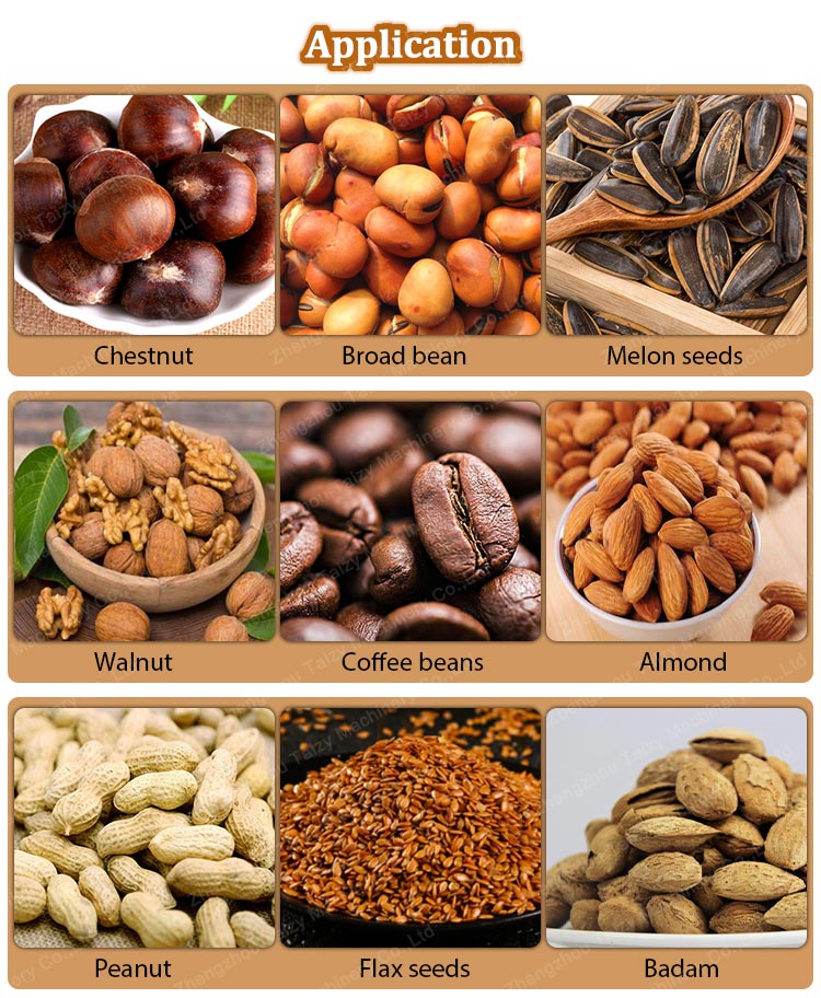 Peanut roaster machine Peanut roaster machine