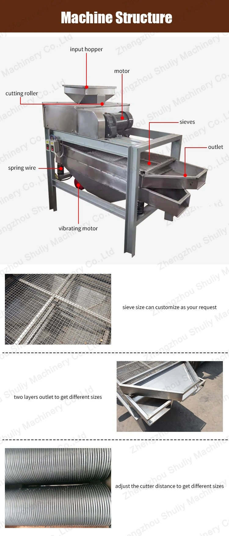 Nuts Slicing Machine Nuts Slicing Machine