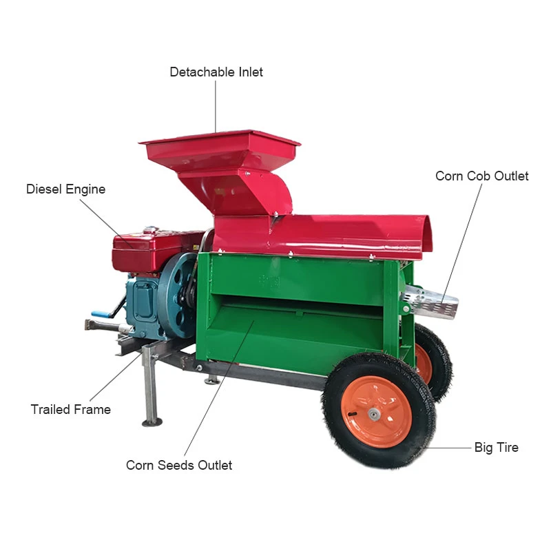 Diesel engine rice thresher Diesel engine rice thresher