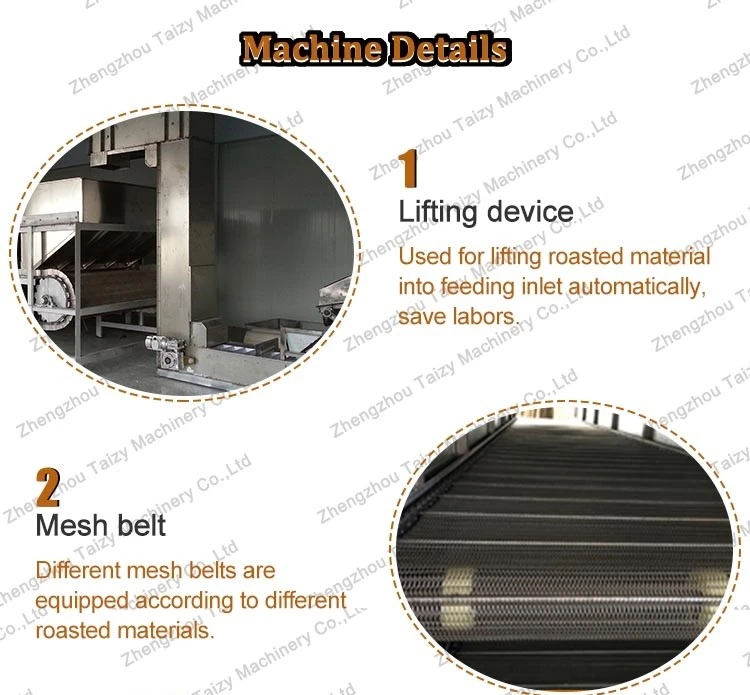 tunnel roasting machine tunnel roasting machine
