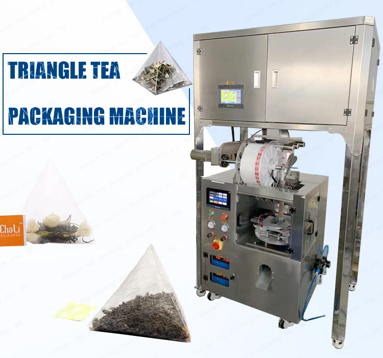 triangle tea bag packaging machine triangle tea bag packaging machine