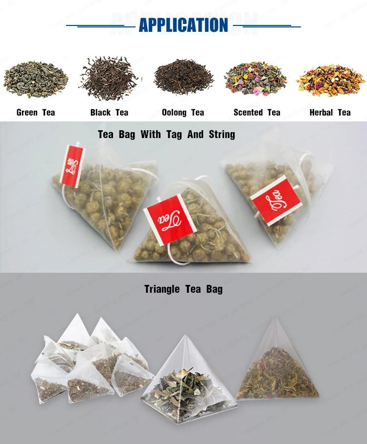 triangle tea bag packaging machine triangle tea bag packaging machine