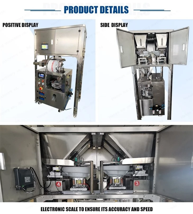 triangle tea bag packaging machine4